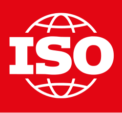 ISO Logo Red square